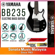 Yamaha BB235 BL 5 String Alder SS Pickup Electric Bass Guitar Black (BB 235)