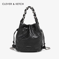 CLEVER&KETCH | กระเป๋าสะพายข้างแบบครอสบอดี้สายโซ่แฟชั่น