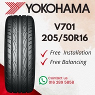 205/50R16 YOKOHAMA ADVAN FLEVA V701 16 inch 2055016 205 50 16 205-50-16  TYRE TAYAR TIRES TRACTION A