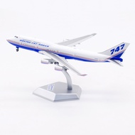 HX Models 1: 400 Alloy Airplane Model Boeing Original Factory Coating B747-400 N747ER