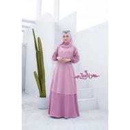 [Ready Stock] Azzahra Dress Gamis Original Zahin