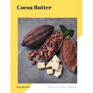 Raw Cocoa Butter [Cold Pressed] Chocolate smell (Organic Certified) Ghana