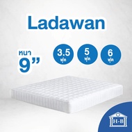 Home Best [9นิ้ว] Ladawan ที่นอนยางพารา ที่นอน แก้ปวดหลัง ที่นอนยางพาราแท้ latex mattress ที่นอน เกรด A