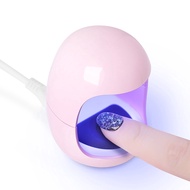 GD MALL Mini Nail Gel Dryer UV LED Nail Lamp Egg Shape Phototherapy 3W Mini USB Nails Lamp