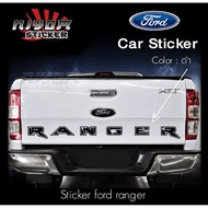 Stickers Car Ford Accessories Modified Cars Racing Ranger Ford Ranger Accessories
