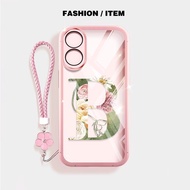 VRQR Cover for Infinix Smart 10 Plus Tecno Spark GO 2 2S Pop 10 KM4 X6725B_C Letter Flower Clear Sho