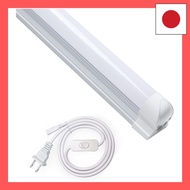 【Direct from Japan】LED Fluorescent Light 20W Type Integrated Fixture with Switch T8 Straight Pipe Ty