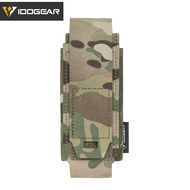 IDOGEAR Tactical Single 556 Mag Pouch Multifunctional Detachable Flip Top Lightweight Tactical Tool 