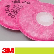 3M 2091 CN 2PCS P100 Particulate Filters Respiratory Protection Filters for Mask