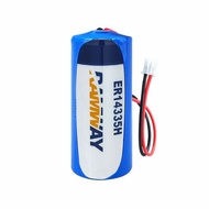 YY 2pcs ER14335H 3.6V Lithium Battery Accessories 2/3AA PLC Parts
