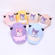 2025 New Sanrio Kuromi Kids Baseball Cap - Cute Girls Summer Sun Hat with UV Protection
