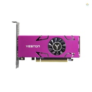 Yeston RX550-4G 4HD GA 4-screen Graphics Card 4GB/128bit/GDDR5 Memory Support Split Screen with 4*HD