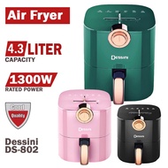 [READY STOCK] DESSINI AIR FRYER DS-802 4.3L