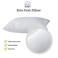 Beddy Microfiber Pillow with 100% Cotton Cover-1300g Extra Firm