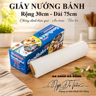 Baking parchment paper 30cm - length 75cm (AKSHOPCAMLE 2000.241)