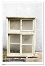 台灣檜木窗 【精選 檜木窗組】古董窗 復古 舊門 舊窗戶 檜木門 50、60年代 窗戶 門 舊窗