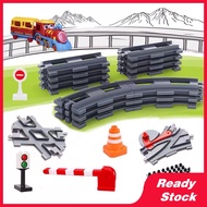 Compatible with LEGO Duplo Train Track Assembly Blocks Kids Toys Birthday Gift