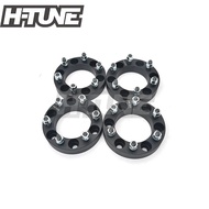 H-TUNE 4PCS Forged Aluminum Black 30mm Thick 6x139.7 108CB Wheel Spacers fit for most 6 Lug 6x5.5"