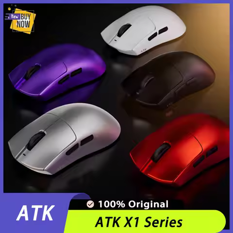 ATK Blazing Sky X1 Series Pro Max Ultra ULTIMATE X1V2 Mouse Three Mode Wireless Mouse Paw3950 8K Lig