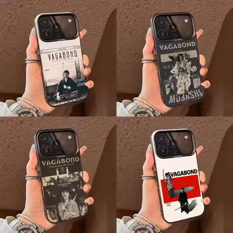 Vagabond Miyamoto Musashi Phone Case For iPhone 17,16,15,14,13,12,11,Pro,Max,Plus,E,Air,Mini Black T