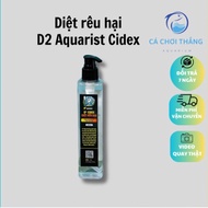 Kill moss D2 Aquarist Cidex - Prevent and kill all types of harmful moss in aquariums, safe and effe