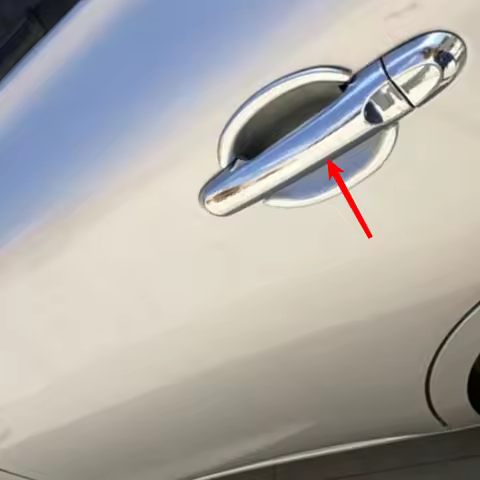 Door Handle Cover Trim For Nissan Tiida Versa Latio Micra March Juke 2009 2010 2010 2012 Chrome Car