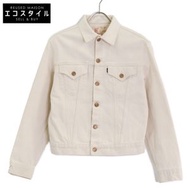 Evisu 白色水牛皮標籤第三款卡車司機夾克（無）[二手]