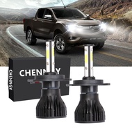 2pc Bright 6000K H4 LED ไฟหน้าโคมไฟสําหรับ MAZDA BT 50 2006-2019 plug and play