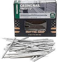 Huttig-Grip Finish Trim Series Casing Nail 3-1/2 inches 16d for Window and Door Frame Assembly HGN16