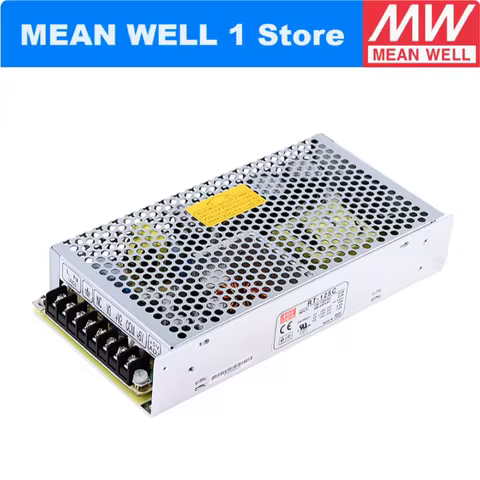 MEAN WELL RT-125D 136W Triple Output Switching Power Supply RT-125 5V/8A 24V/3A 12V/2A