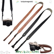 LUCKYSTOREGOODS Micro Single Strap, Adjustable Retro Camera Shoulder Strap, PU Leather SLR Cameras S