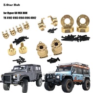 Front And Rear Cup C-Seat Brass Counterweight Rod Fixing For Hyper GO MJX H8H YK 1/10 YK4102 YK4103 