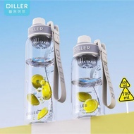 TERMOS Thermos Infused Diller BPA Free Drinking Water Bottle / Hot Water Resistant / PREMIUM Plastic