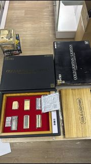 (N)開封品 Bandai Chogokin Gold Lightan Complete Set Of 6 超合金 銀 黃金俠 黃金戰士