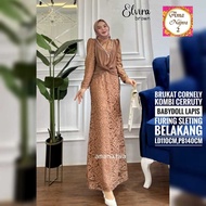 Sndyshp Elvira Dress Brukat Corneli Ceruty bridesmaid uniform original Amanajwa