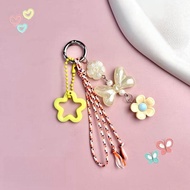 GANTUNGAN TAS / GANTUNGAN KUNCI MOTE BUNGA