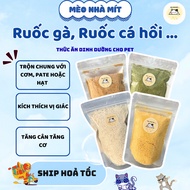 Chicken floss, salmon floss for dogs and cats