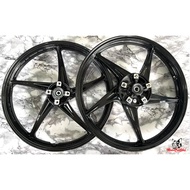 Enkei Sport Rim Lagenda Limited (BLACK) Y15ZR / Y16, Lagenda Limited Sport Rim Sport Rim 5 Batang