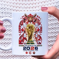 Fifa Canada team 2026 World Cup Ball Mug
