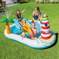 INTEX สระน้ำ สระน้ำเป่าลม สระน้ำสไสไลเดอร์ FISHING FUN PLAY CENTER รุ่น 57162