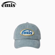พร้อมส่ง/ หมวก EMIS CORDUROY CAP หมวกผ้ากำมะหยี่ที่มีโลโก้วงกลม