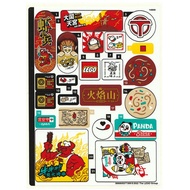 LEGO Sticker Sheet for Set 80036 80036stk01 (88606/6377309) 80036stk02 (93599/6381909) 80036stk03 (9