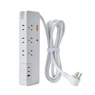 LaPO 1開6插3USB 氮化鎵GaN 65W快充延長線