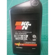 K&N ultra premium full synthetic motor oil 5w20