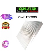 Honda Civic 2013 F B Cabin Air Filter Car Aircon Parts For Evaporator Cooling coil aircon