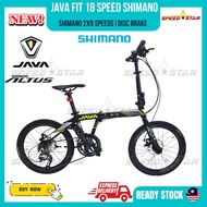 Java Fit Basikal Lipat 20" Shimano Altus Folding Bike 2x9 speeds 451 Bicycle