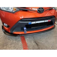 ♈ ✪ ▱ ⊿ ⚾ Toyota Vios 2014 - 2018 Front Bumper Lip Chin