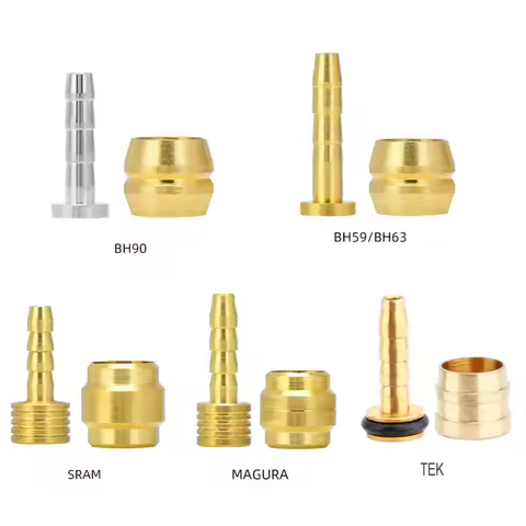Bicycle Olive Heads Needle MTB Bike Alloy Connector Insert for Shimano BH90 BH59 SRAM MAGURA Tubing 