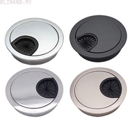 Chrome Brush Easily Inserted Electroplated Surface Non Fading Table Cable Tidy