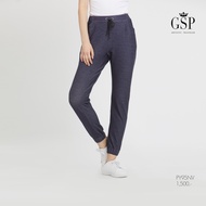 GSP Pants กางเกงขอบเอวยางยืด ผ้ายีนส์เนื้อนุ่ม (PY95NV)